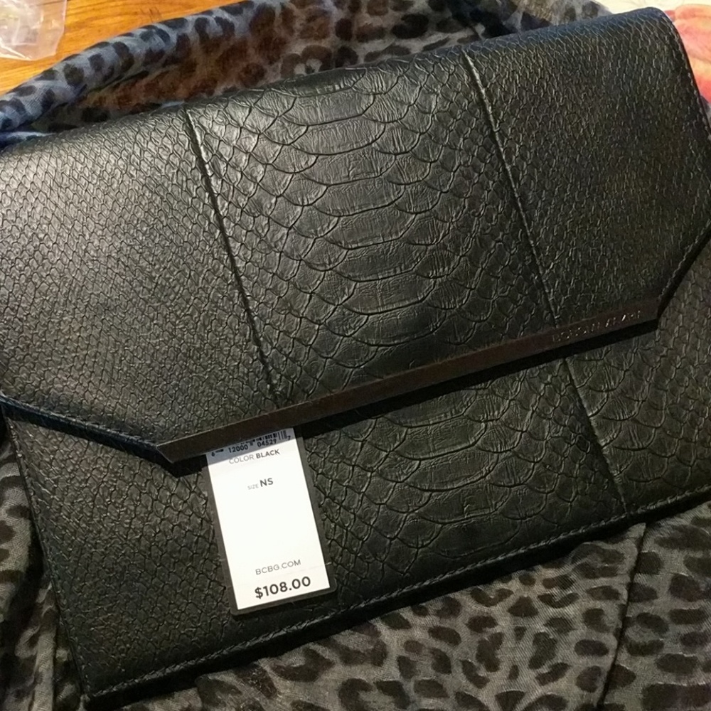 BCBG Large Clutch